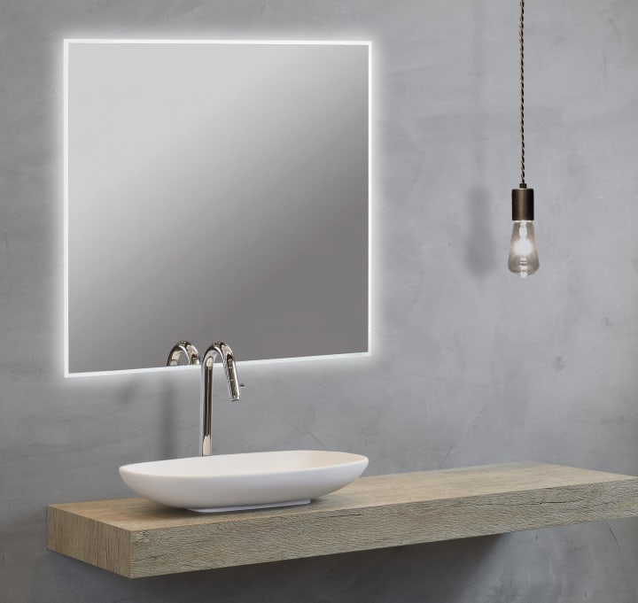 Espejo de baño con luz LED Lisa Bruntec principal 1