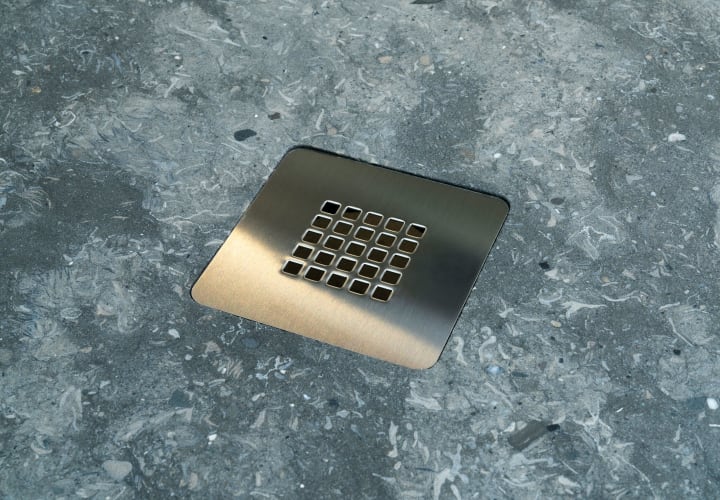 Plato de ducha Piedra Natural Atarfe Bruntec detalle 2