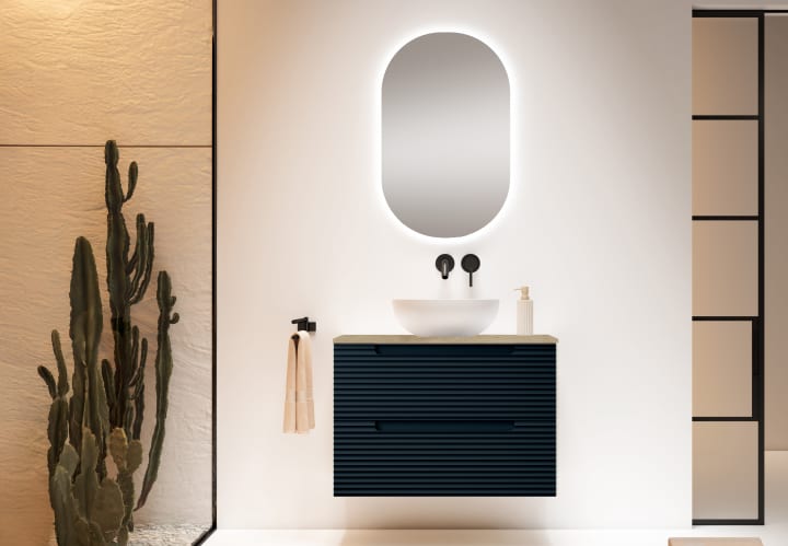 Mueble de baño con encimera hidrófuga Niágara Kyoto Viso principal 4