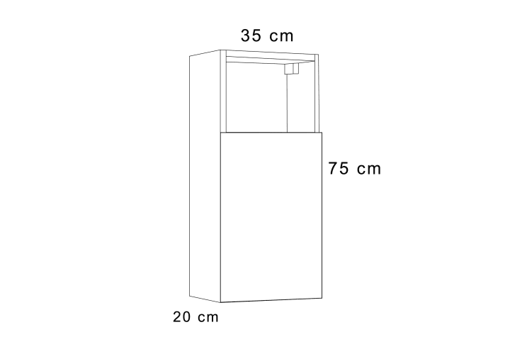 Columna de baño Etna Bruntec croquis 4