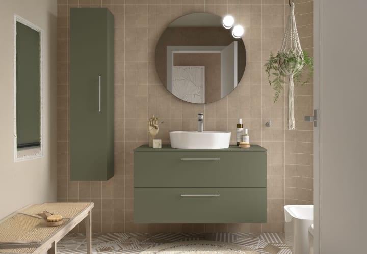Mueble de baño con encimera Silane Salgar principal 1