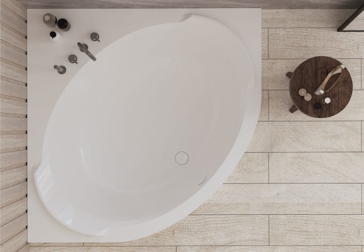 Bañera encastrada Bravatta Baños 10 detalle 1