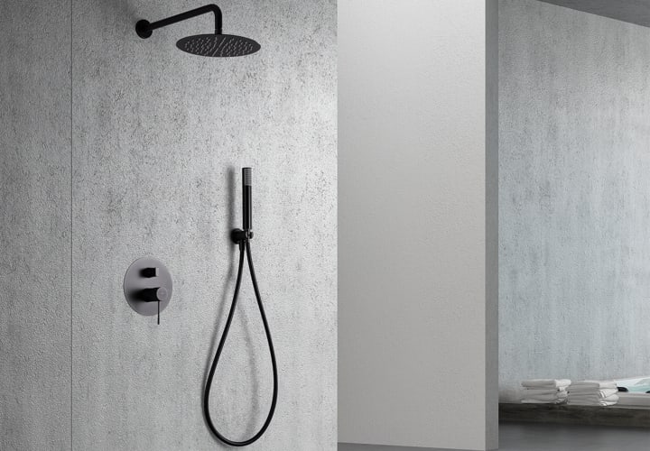 Conjunto de ducha y baño empotrado Line Imex ambiente 19