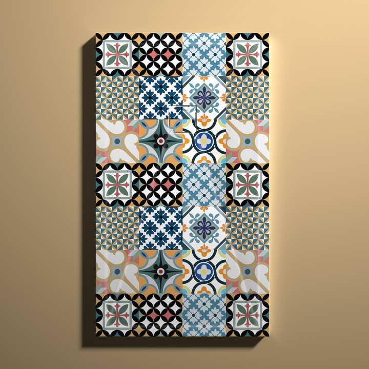 Platos de ducha de resina decorados Design 3D Hidráulico Bruntec ambiente 1