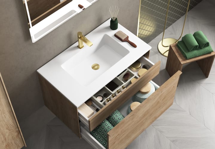 Mueble de baño Berlín Coycama detalle 2