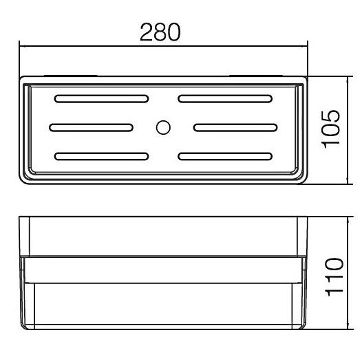 Cesta de baño Imex croquis 1