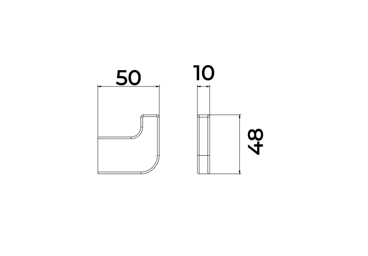 Percha de baño (2 unidades) Nova Medimex croquis 7