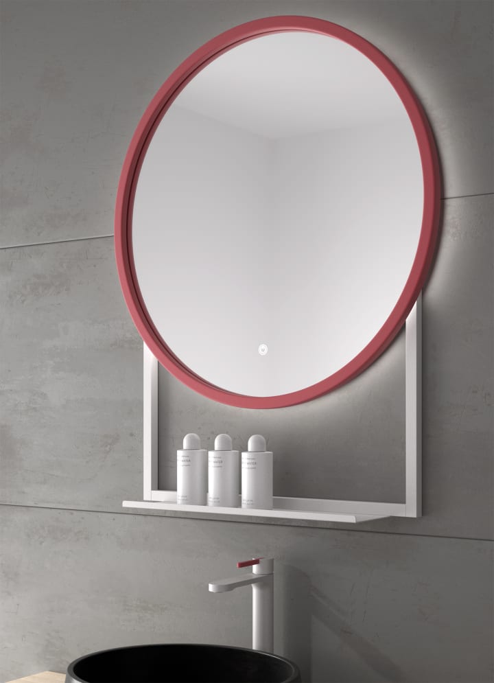 Espejo de baño con luz LED Hawai de Eurobath principal 1