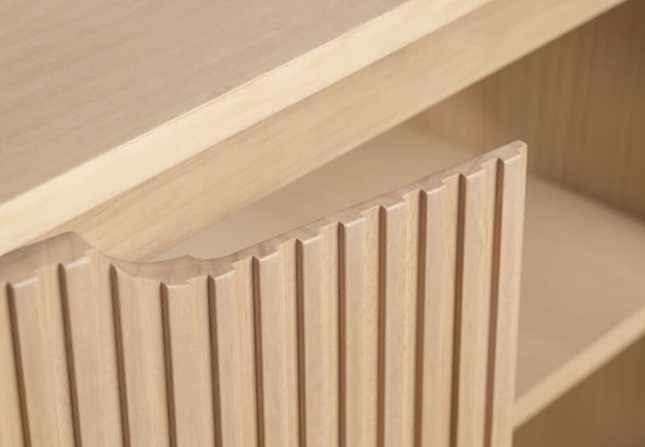 Mueble de baño con encimera de madera maciza Alpes 15 Bruntec detalle 6
