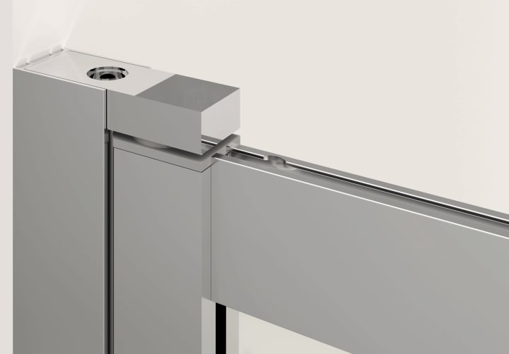 Mampara de ducha Milano 100F Bruntec detalle 5