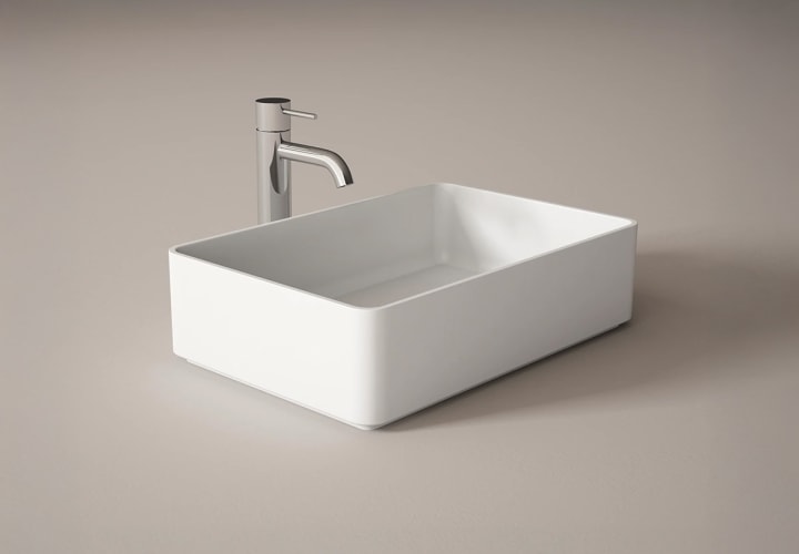 Lavabo sobre encimera Quadro Viso principal 1