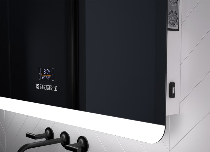 Espejo de baño con luz LED Bora Eurobath detalle 3