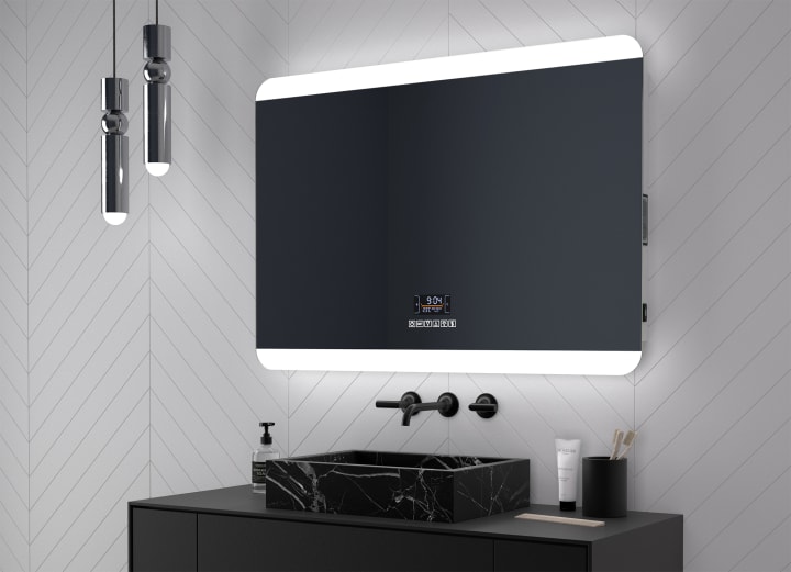 Espejo de baño con luz LED Bora Eurobath principal 1