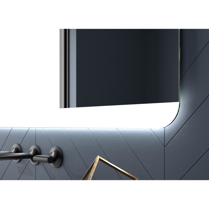 Espejo de baño con luz LED Bora Eurobath detalle 2