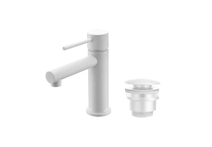 Pack Grifo de lavabo Milos Imex + Válvula click-clack principal 1