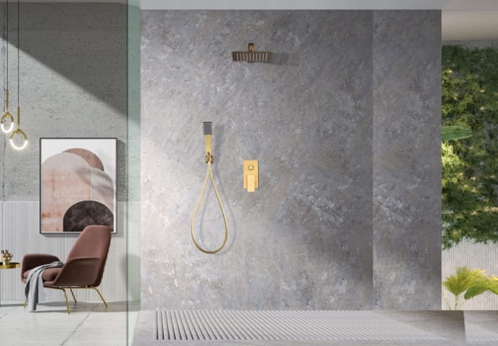 Conjunto de ducha empotrado Pisa Imex ambiente 11