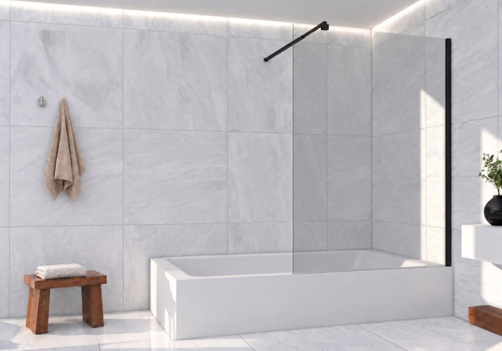 Mampara de bañera Alhena Bruntec principal 2