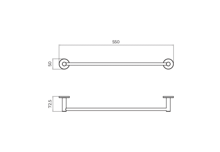 Conjunto de accesorios de baño Essential Medimex croquis 9