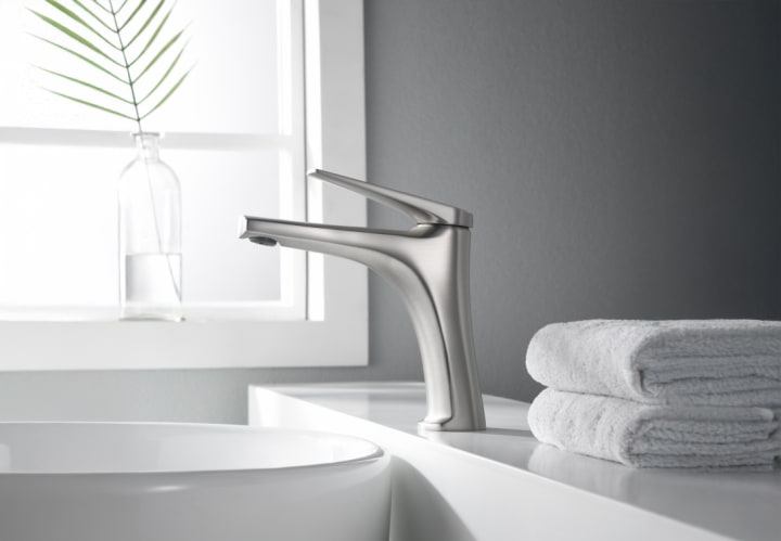 Grifo de lavabo Delos de Imex ambiente 2