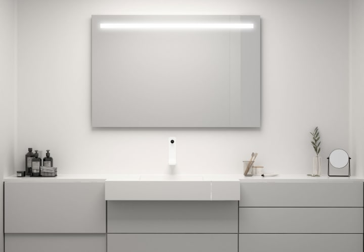 Espejo de baño con luz LED Tarim Bruntec ambiente 4