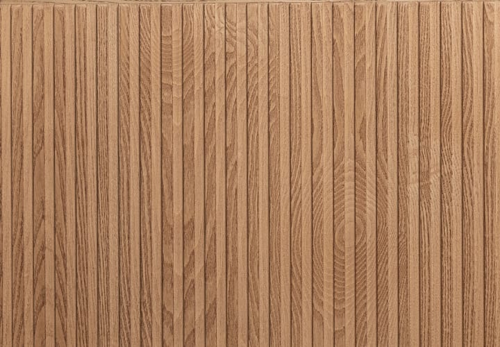 Conjunto de mueble de baño 100 cm de madera maciza de fresno con lavabo Solid Surface Evo Curve Bruntec detalle 5