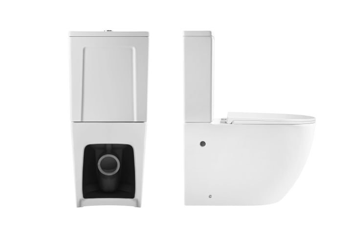 Inodoro compacto Roundy Bruntec detalle 2