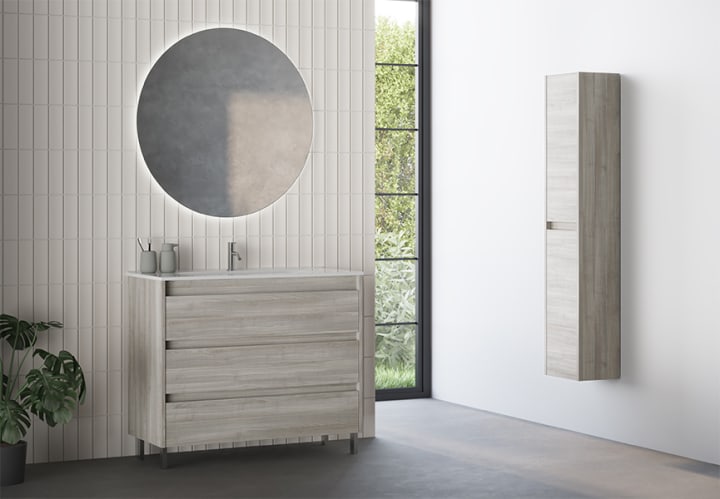 Conjunto mueble de baño Oxford Bruntec principal 4