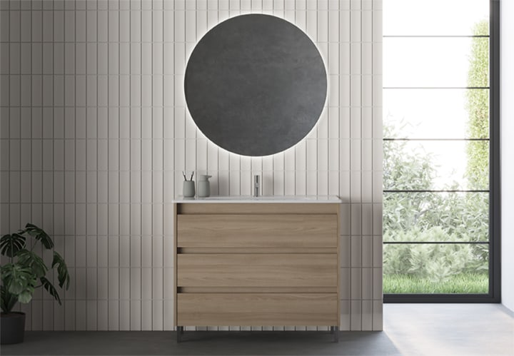 Conjunto mueble de baño Oxford Bruntec principal 1