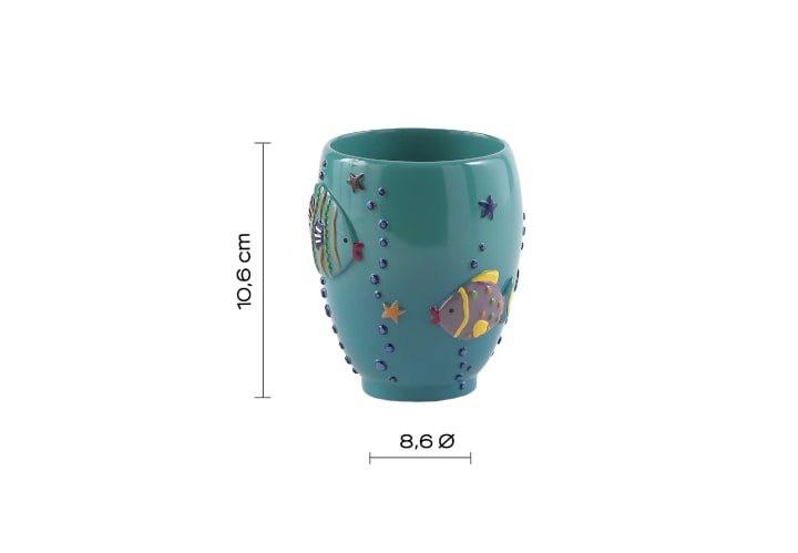 Conjunto de accesorios de baño infantil Dori Gedy croquis 9