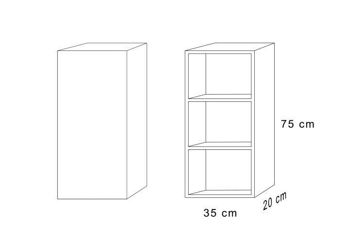 Columna de baño Lia Bruntec croquis 10