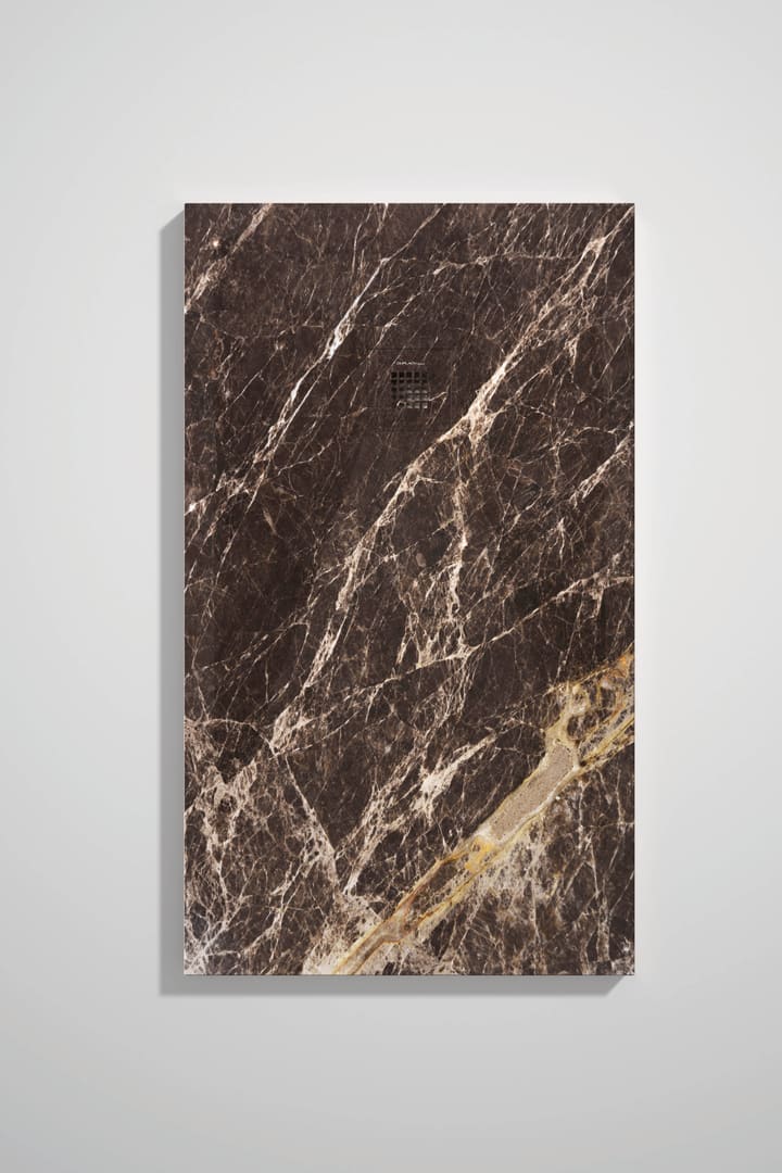 Platos de ducha de resina decorados Stone 3D Mármol Bruntec opción 20