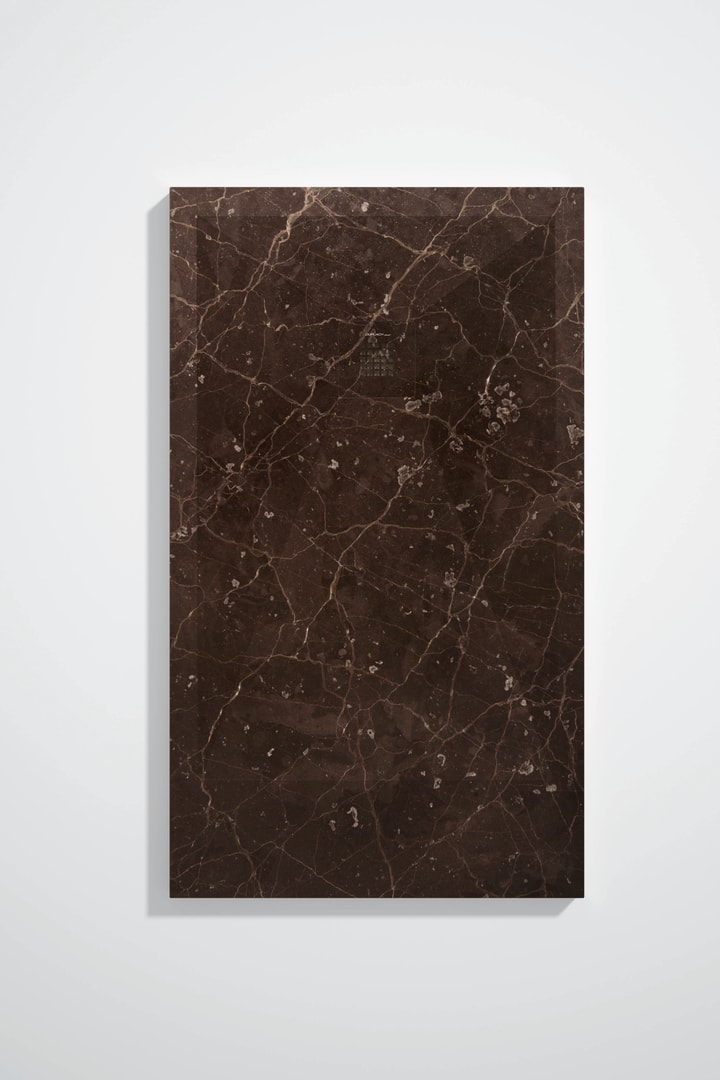Platos de ducha de resina decorados Stone 3D Mármol Bruntec opción 19
