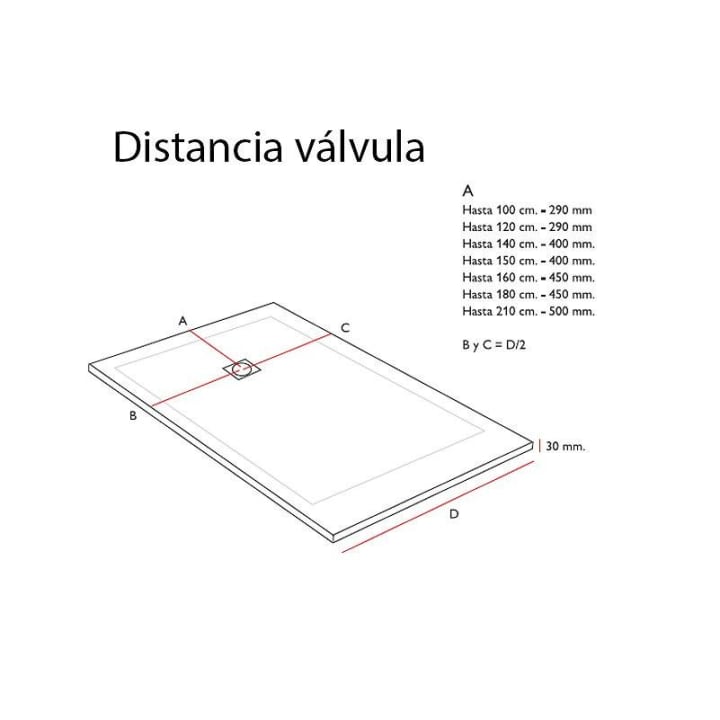 Platos de ducha de resina decorados Stone 3D Mármol Bruntec croquis 11