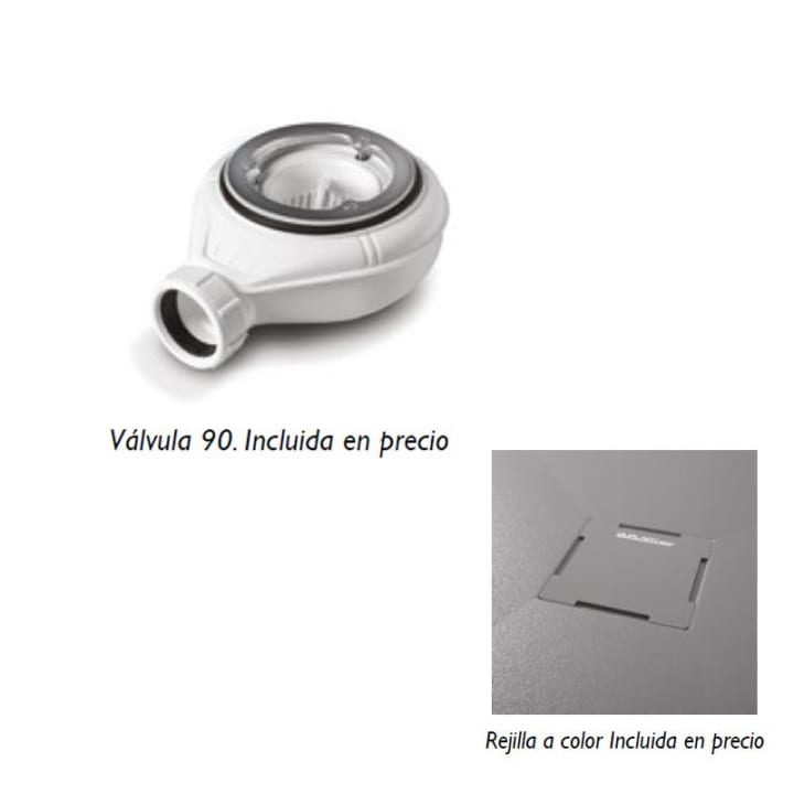 Platos de ducha de resina decorados Stone 3D Mármol Bruntec croquis 12