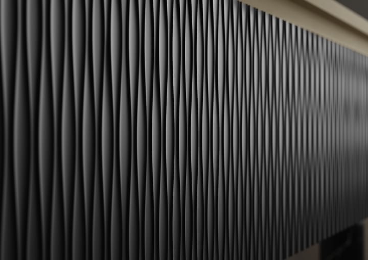 Mueble de baño Lambda con encimera de madera Coycama detalle 15
