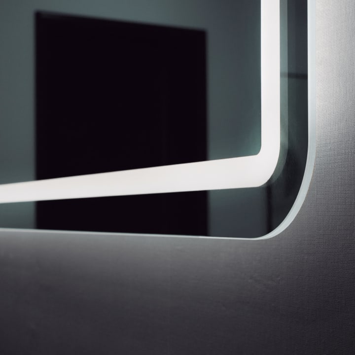 Espejo de baño con luz LED Grecia Ledimex detalle 5
