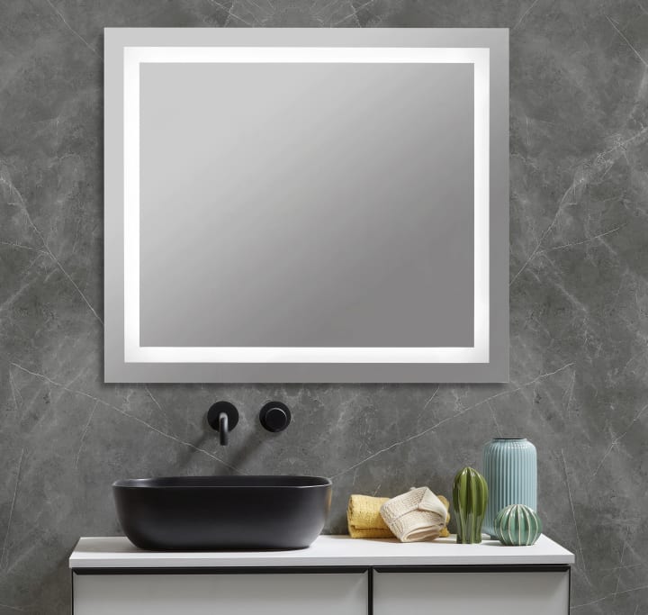 Espejo de baño con luz LED Orion Bruntec principal 1