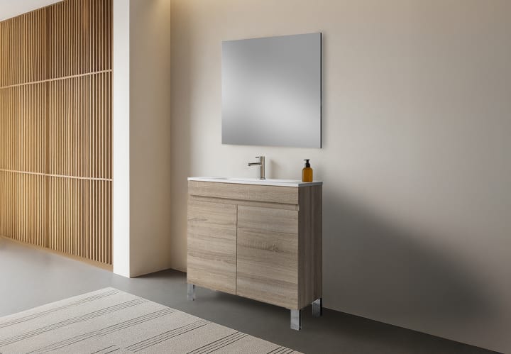 Conjunto mueble de baño Malmo Bruntec ambiente 5