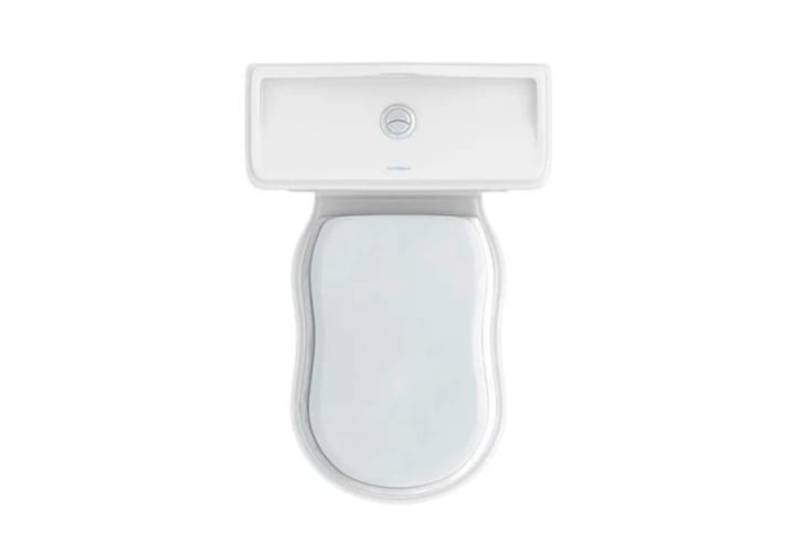 Inodoro compacto Atenas Fossil Natura con tapa ABS detalle 6