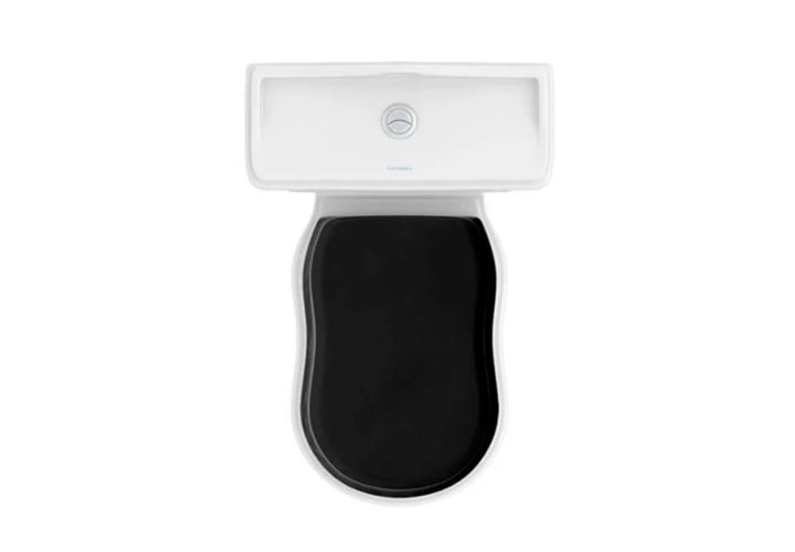 Inodoro compacto Atenas Fossil Natura con tapa ABS detalle 7