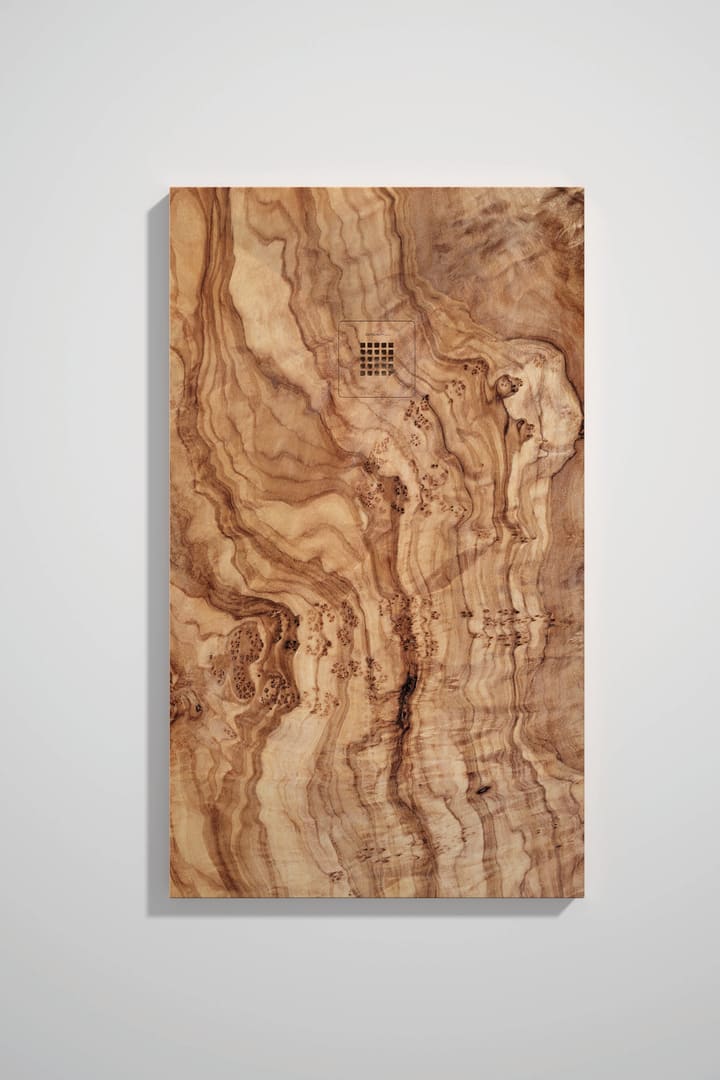 Platos de ducha de resina decorados Design 3D Madera 2 Bruntec opción 7