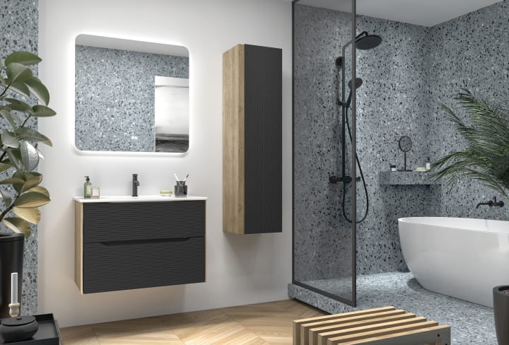 Conjunto mueble de baño Sahara Coycama principal 4