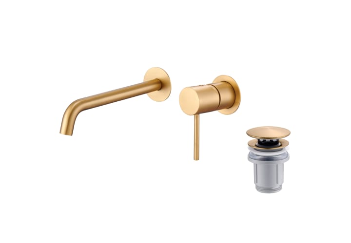 Pack Grifo de lavabo empotrado Monza Imex + Válvula click-clack de Imex principal 2