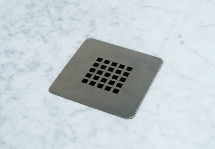 Plato de ducha Mármol Natural Carrara Bruntec detalle 2