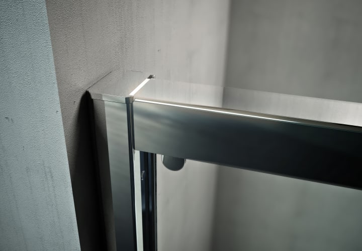Mampara de bañera Lagos Bruntec detalle 5