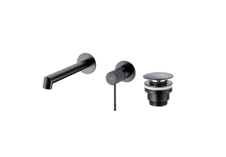 Pack grifo de lavabo empotrado Imex Line + Válvula click-clack principal 6