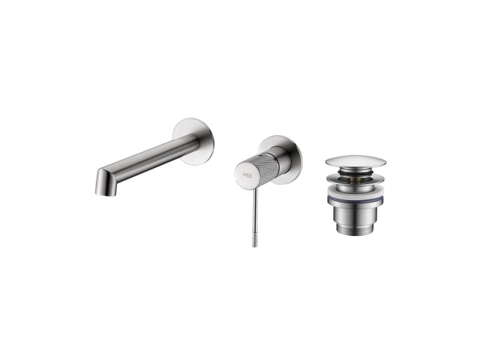 Pack grifo de lavabo empotrado Imex Line + Válvula click-clack principal 5