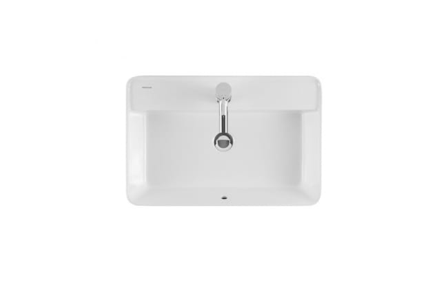 Lavabo sobre encimera Sanlife Unisan Sanidusa detalle 1