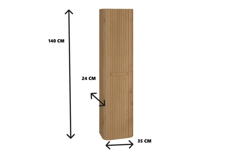 Columna de baño Baviera Bruntec croquis 8