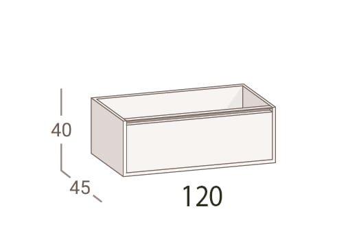 Mueble de baño Duc Torvisco croquis 2